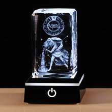 3D Glass Zodiac Signs with LED Lighting Base