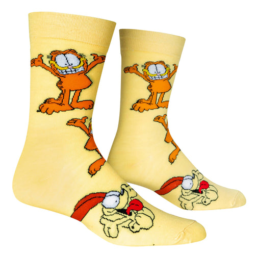 Garfield - Mens Crew Folded (Crazy Socks)