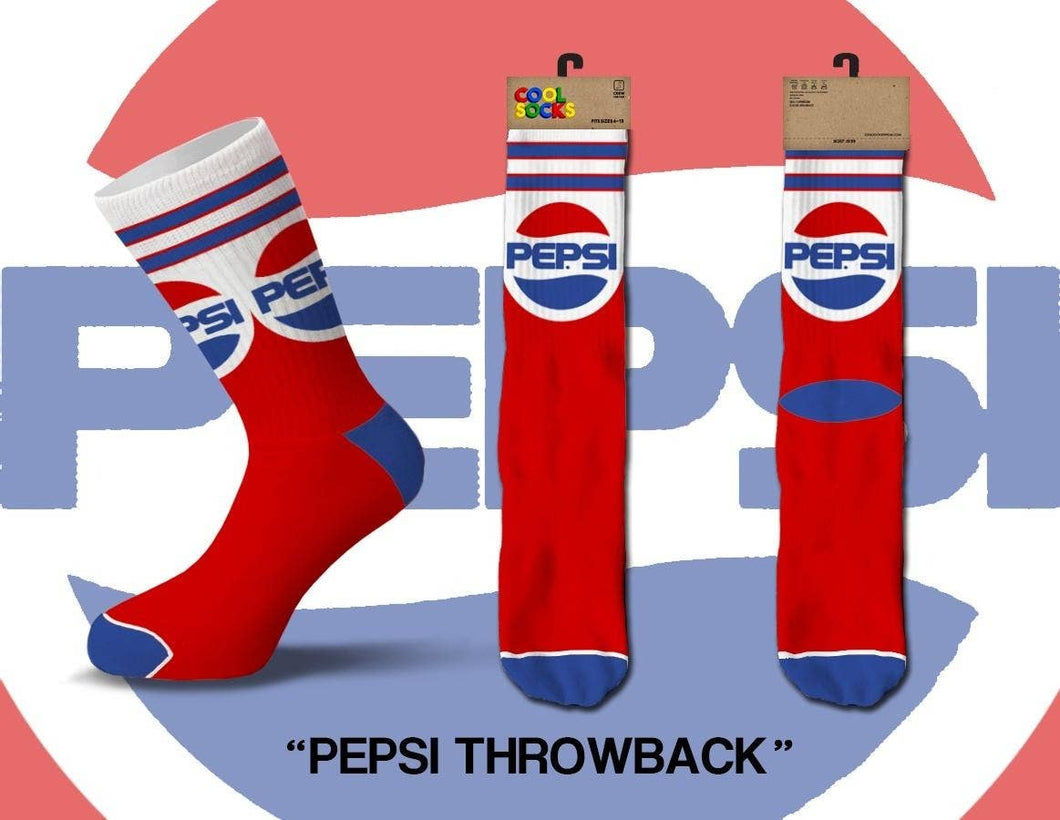 Pepsi Throwback Socks