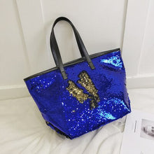 Colorful Sequin Simple Shoulder Handbag