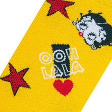 Betty Boop Oh La La - Womens Crew Folded - Cool Socks