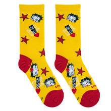 Betty Boop Oh La La - Womens Crew Folded - Cool Socks